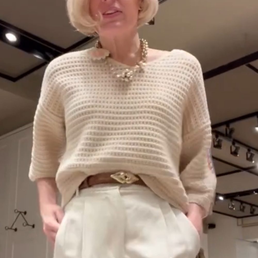 Weekend Max Mara "From Lily With Love" NWOT Leather Double Heart Belt S/M Spring - Picture 9 of 16